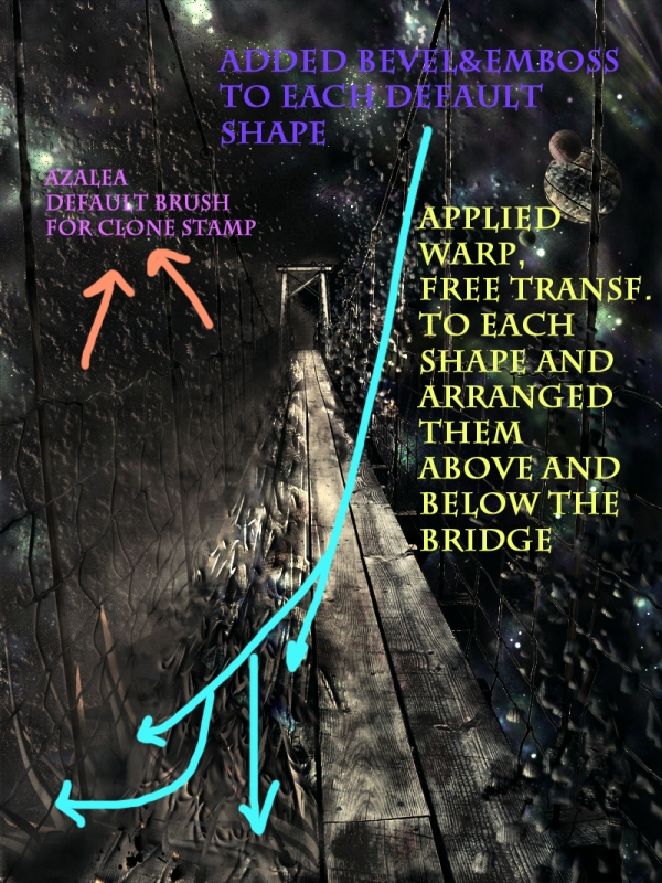 Creation of The Bridge: Step 11